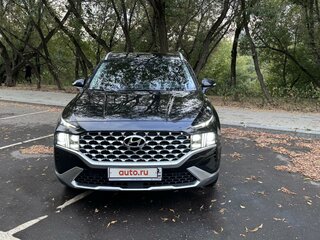 2021 Hyundai Santa Fe IV Рестайлинг, чёрный, 3400000 рублей, вид 2