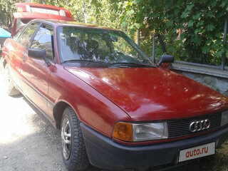 1990 Audi 80 IV (B3), красный, 210000 рублей, вид 1