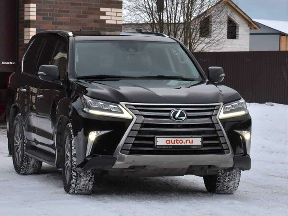 2016 Lexus LX 450d III Рестайлинг 2, чёрный, 6650000 рублей
