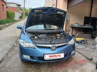 2007 Honda Civic Hybrid VIII, голубой, 630000 рублей, вид 2