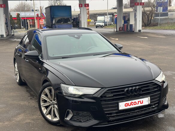 2020 Audi A6 45 TDI V (C8), чёрный, 3750000 рублей - вид 1