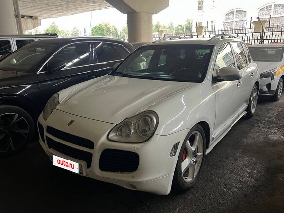 2005 Porsche Cayenne Turbo S I (955), белый, 780645 рублей