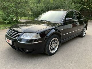 2002 Volkswagen Passat B5 Рестайлинг, чёрный, 500000 рублей, вид 1