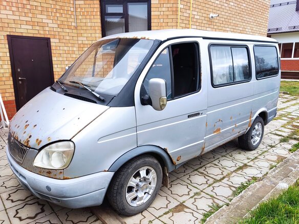2007 ГАЗ Соболь (2217), серебристый, 390000 рублей