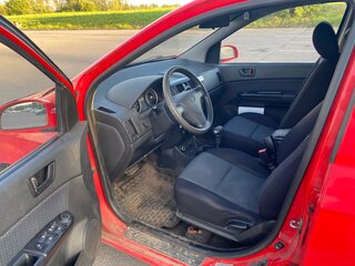 2008 Hyundai Getz I Рестайлинг, красный, 370000 рублей, вид 2