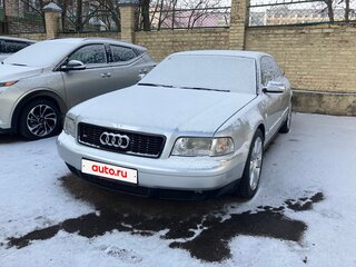 2001 Audi S8 I (D2) Рестайлинг, серебристый, 1400000 рублей, вид 4