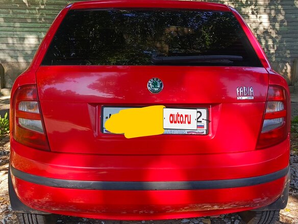 2001 Skoda Fabia I, красный, 260000 рублей - вид 3