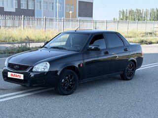2016 Lada (ВАЗ) Priora I Рестайлинг, чёрный, 590000 рублей, вид 2