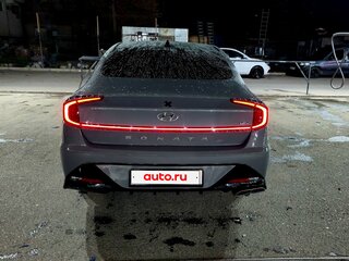 2020 Hyundai Sonata VIII (DN8), серый, 1450000 рублей, вид 4