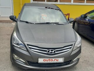 2015 Hyundai Solaris I Рестайлинг, серый, 780000 рублей, вид 2