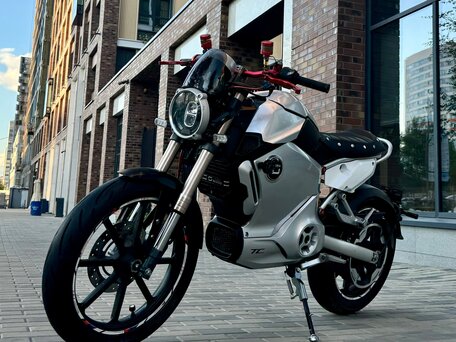 2021 Super Soco TCmax, серебристый, 350000 рублей, вид 5