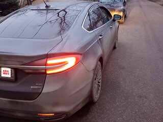 2016 Ford Fusion (North America) II, серый, 1650000 рублей, вид 3