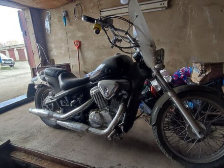 1996 Honda Steed 400, чёрный, 255000 рублей, вид 5