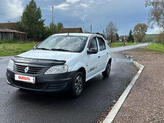 2013 Renault Logan I Рестайлинг, белый, 565000 рублей, вид 2