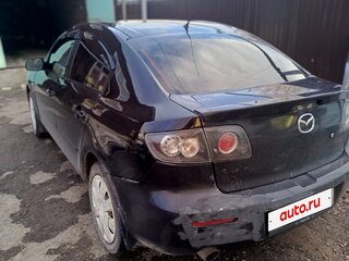 2008 Mazda 3 I (BK) Рестайлинг, чёрный, 470000 рублей, вид 4