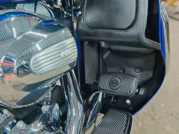 2015 Harley-Davidson Electra Glide, синий, 1480000 рублей - вид 14