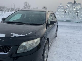 2011 Toyota Corolla Fielder X (E140, E150) Рестайлинг, чёрный, 1350000 рублей, вид 1
