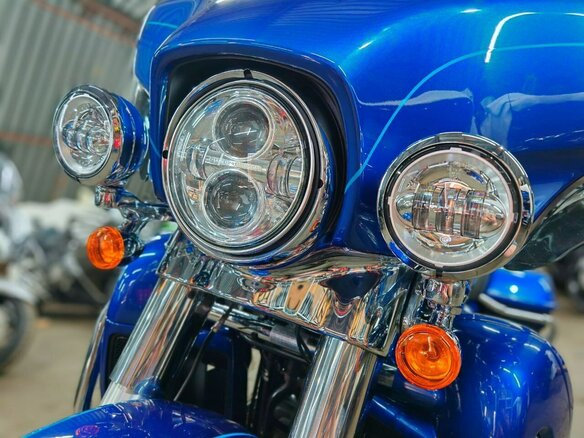 2015 Harley-Davidson Electra Glide, синий, 1480000 рублей - вид 21