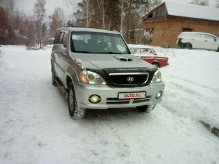 2003 Hyundai Terracan I, серебристый, 750000 рублей, вид 5