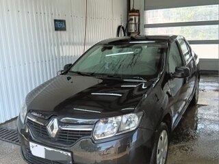 2017 Renault Logan II, чёрный, 500000 рублей, вид 1