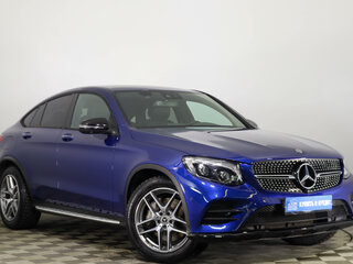 2017 Mercedes-Benz GLC Coupe 300 I (C253), синий, 3529000 рублей, вид 1