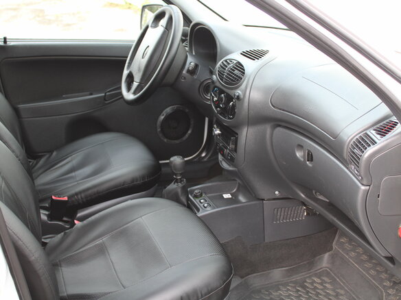 2012 Lada (ВАЗ) Kalina I, белый, 310000 рублей - вид 6