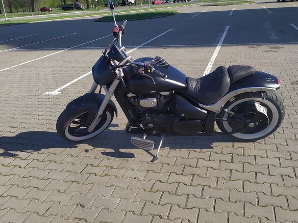 2009 Suzuki Boulevard M50, чёрный, 433015 рублей - вид 6