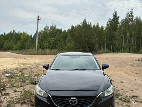 2015 Mazda 6 III (GJ), чёрный, 1200000 рублей - вид 3