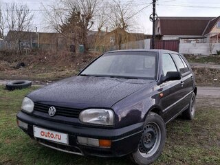 1996 Volkswagen Golf III, фиолетовый, 250000 рублей, вид 1