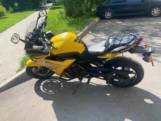 2009 Yamaha XJ6 (FZ6R), жёлтый, 450000 рублей, вид 1