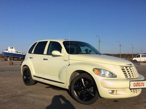 2002 Chrysler PT Cruiser, бежевый