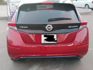 2018 Nissan Leaf II (ZE1), красный, 1550000 рублей, вид 2