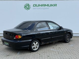 2006 Kia Spectra I Рестайлинг 2, чёрный, 165000 рублей, вид 5