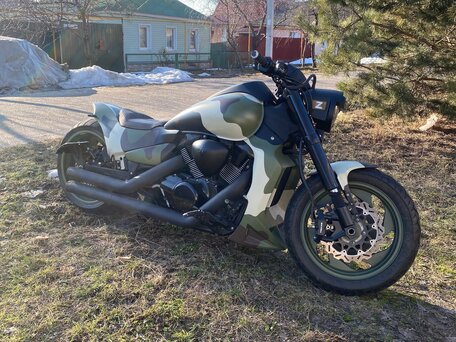 2007 Suzuki Boulevard M109R, зелёный, 1900000 рублей, вид 5