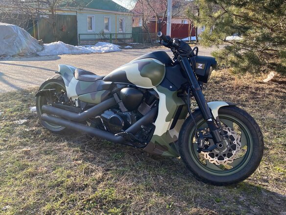 2007 Suzuki Boulevard M109R, зелёный, 1900000 рублей - вид 4