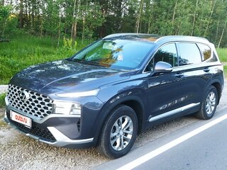 2022 Hyundai Santa Fe IV Рестайлинг, синий, 4200000 рублей, вид 1