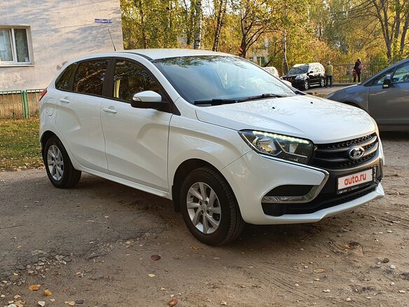 2017 Lada (ВАЗ) XRAY I, белый - вид 1