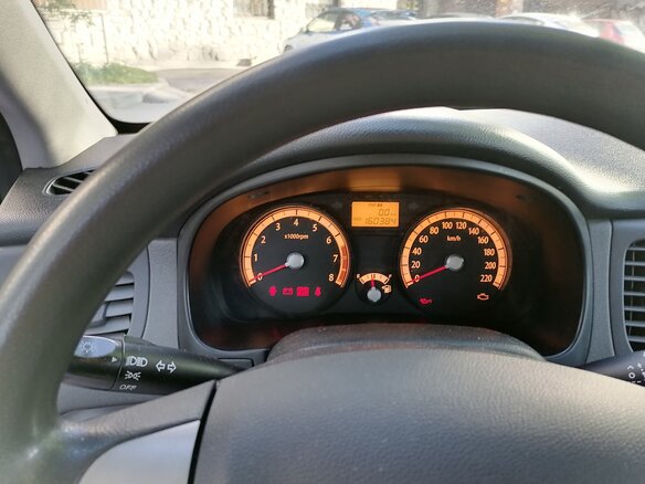 2009 Kia Rio II, чёрный - вид 5