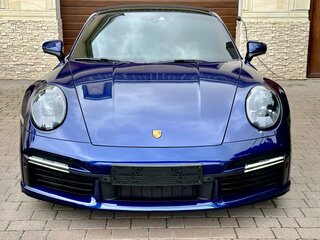 2020 Porsche 911 Turbo S VIII (992), синий, 23000000 рублей, вид 4