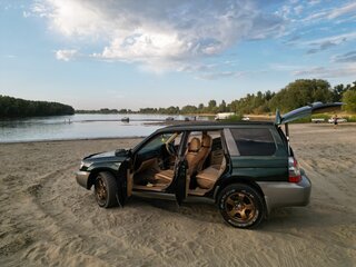 2004 Subaru Forester II, зелёный, 750000 рублей, вид 4