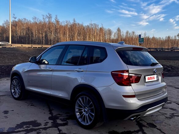 2016 BMW X3 30d xDrive II (F25) Рестайлинг, серебристый, 2700000 рублей - вид 4