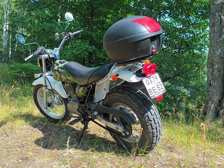 2002 Suzuki RV 200 VanVan, зелёный, 210000 рублей, вид 2