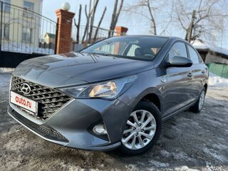2021 Hyundai Solaris II Рестайлинг, серый, 1299000 рублей, вид 4
