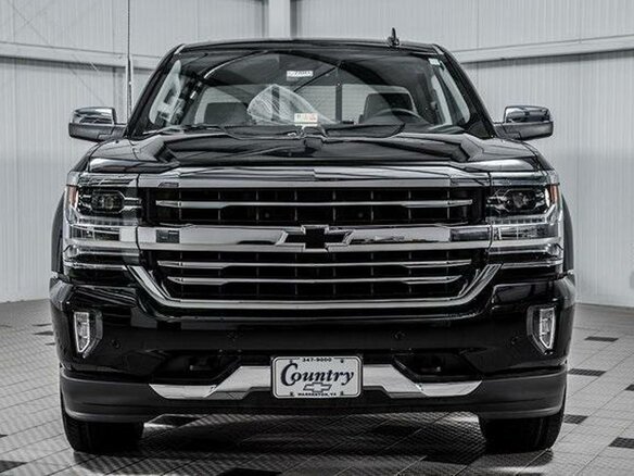 2016 Chevrolet Silverado Double Cab III (K2XX) Рестайлинг, чёрный - вид 1
