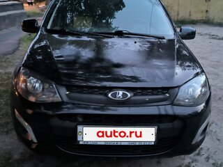 2013 Lada (ВАЗ) Kalina II, синий, 550000 рублей, вид 2