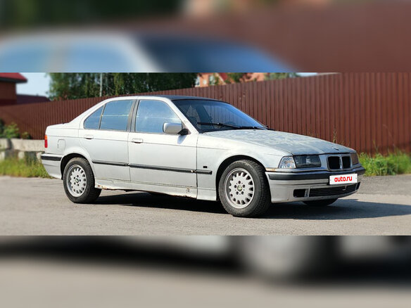 1993 BMW 3 серии 316i III (E36), серебристый, 295000 рублей