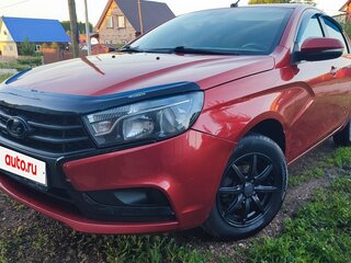 2017 Lada (ВАЗ) Vesta I, красный, 650000 рублей, вид 1