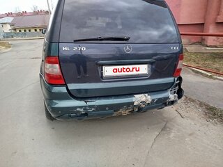 2002 Mercedes-Benz M-Класс 270 I (W163) Рестайлинг, зелёный, 500000 рублей, вид 2
