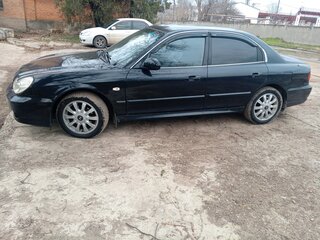 2006 Hyundai Sonata ТагАЗ IV (EF) Рестайлинг, чёрный, 600000 рублей, вид 3