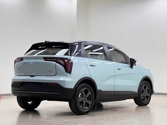 2023 Geely Geometry E 39.4 kWh, голубой - вид 4